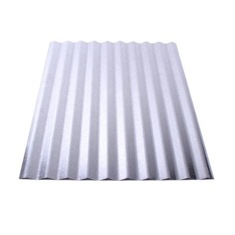 galvanized corrugated sheet metal lowes|galvanized sheet metal 2x8 corrugated.